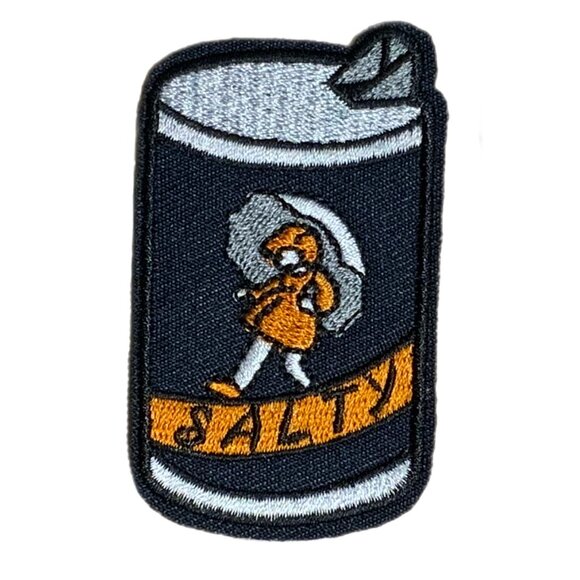 Salty Girl Embroidered Patch Umbrella Salt - Picture 1 of 3